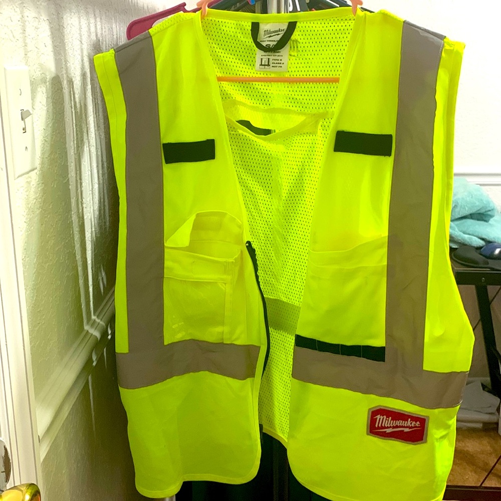 High visibility vest